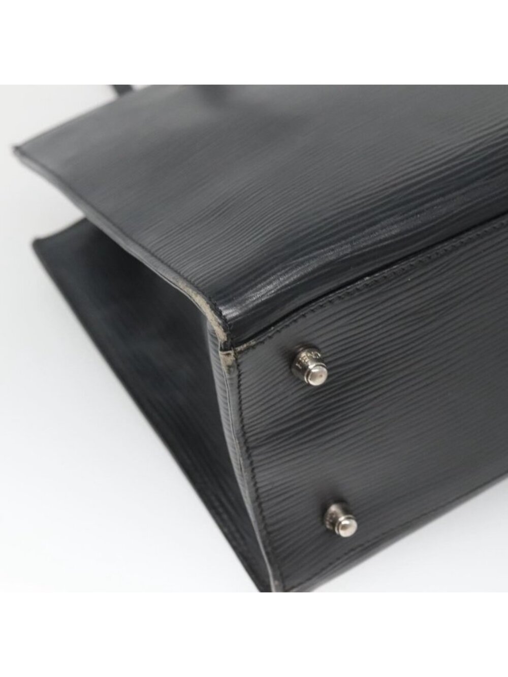 Authentic FENDI Shoulder Bag Leather Black - Picture 8 of 16